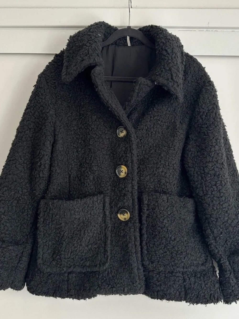 Free People So Soft Cozy Peacoat Size Medium